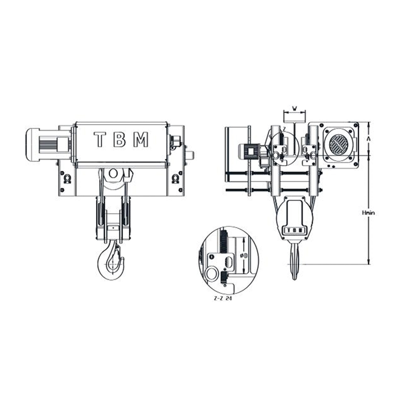 SHA7 vajerlyft med låg höjd